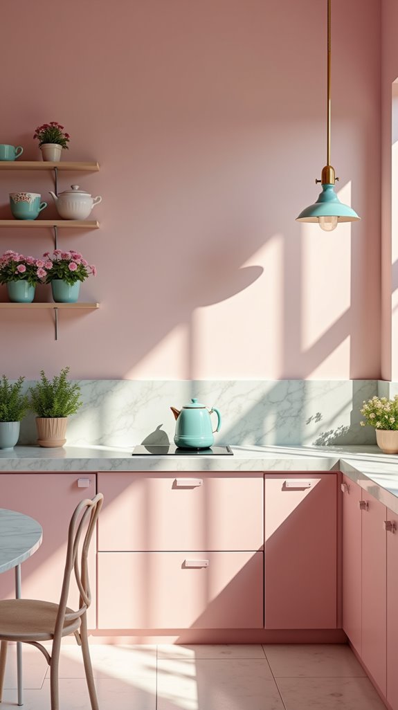 elegant versatile calming kitchen