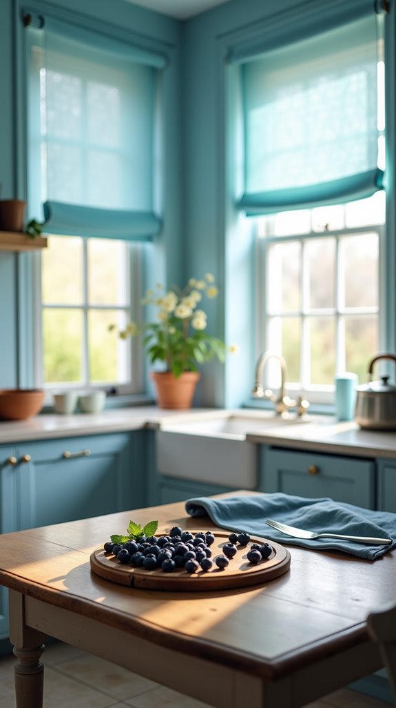 energetic kitchen transformation color