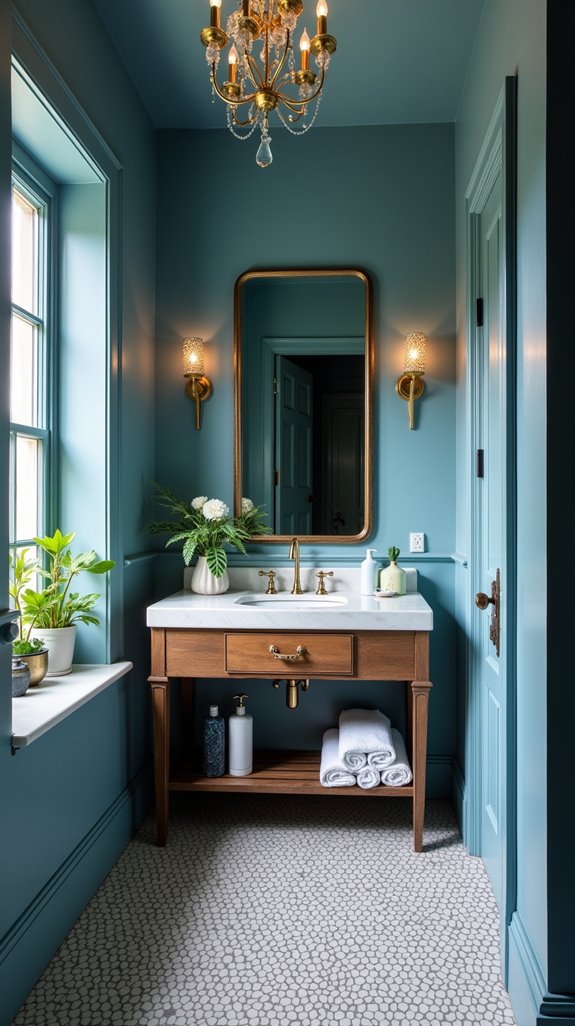 french blue small space tips