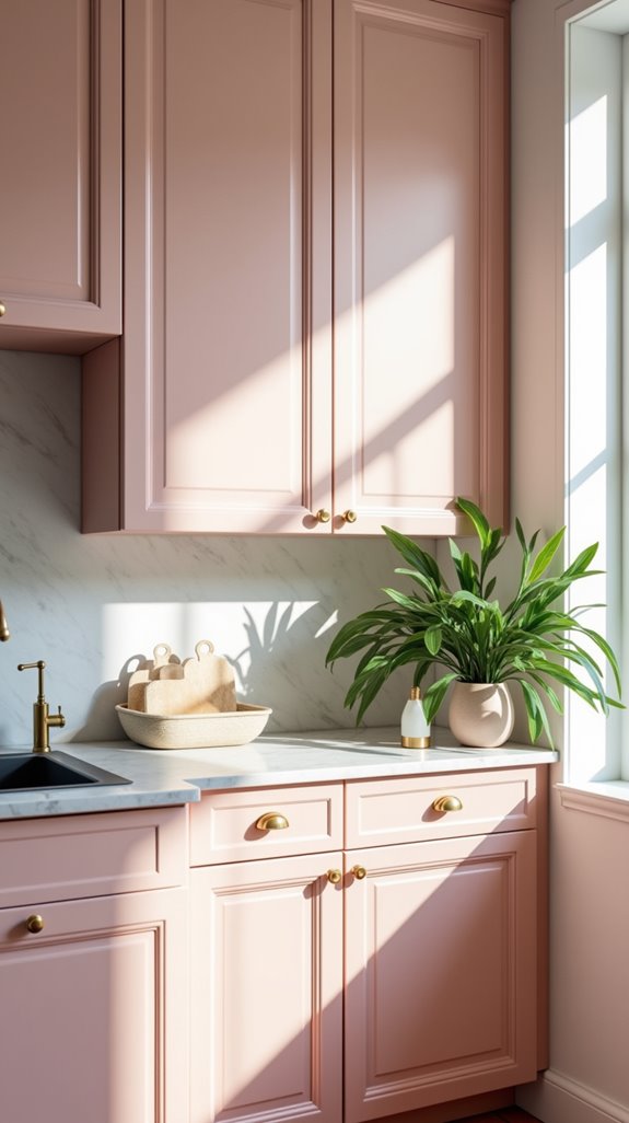 gentle elegance in kitchens