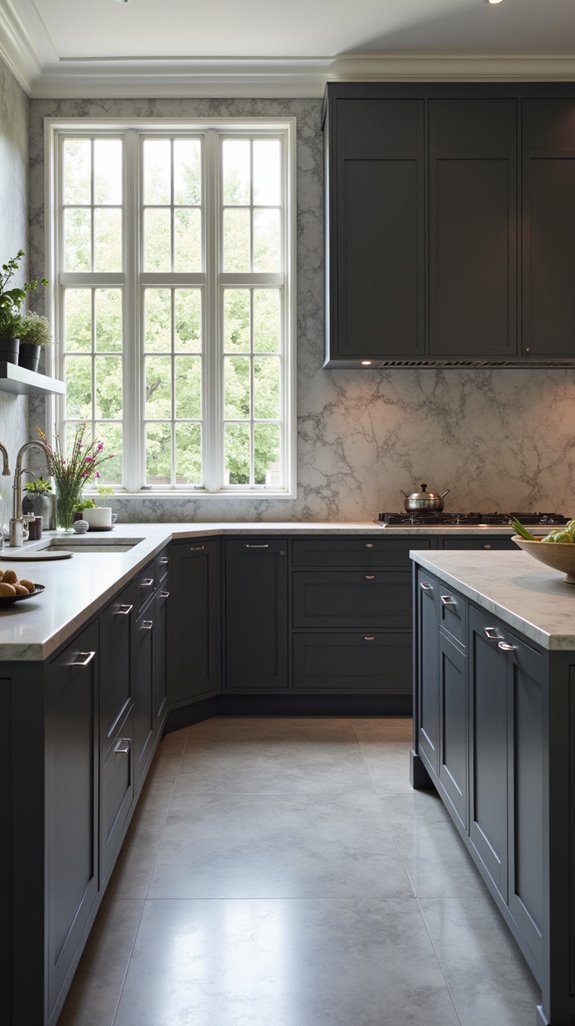 gray kitchen flooring options