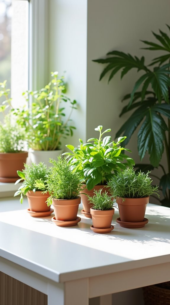 greenery for kitchen appeal