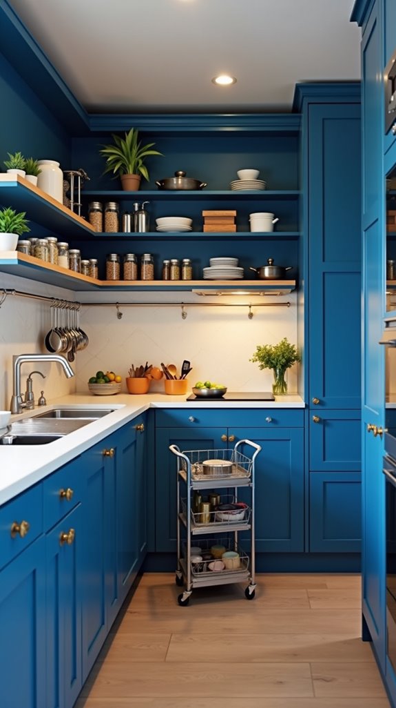 maximize space in kitchens