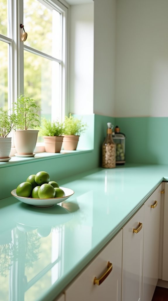 mint countertops transform kitchens
