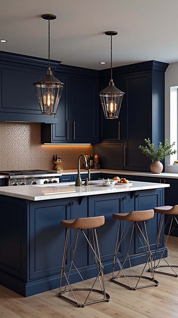 modern appliances enhance elegance