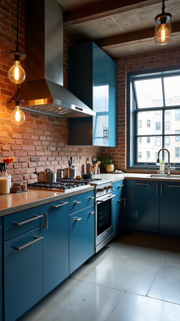 modern industrial kitchen design