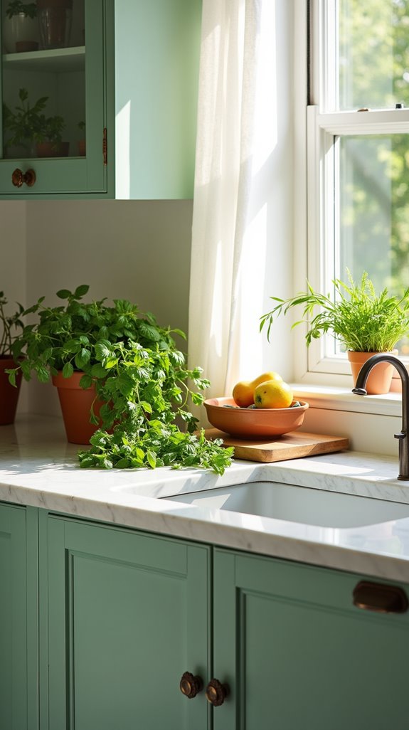 natural mint inspired decor ideas