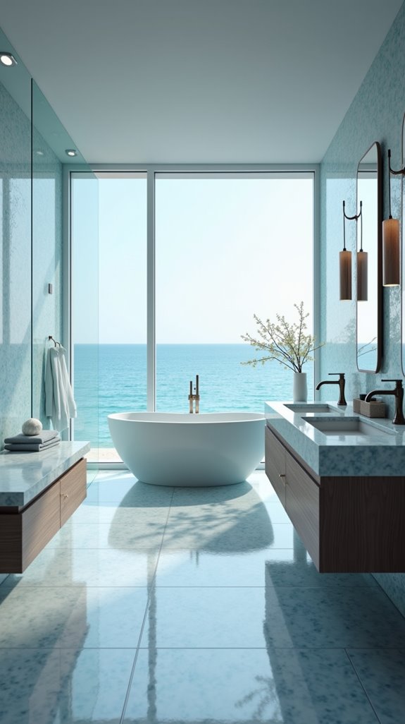 ocean inspired bathroom decor