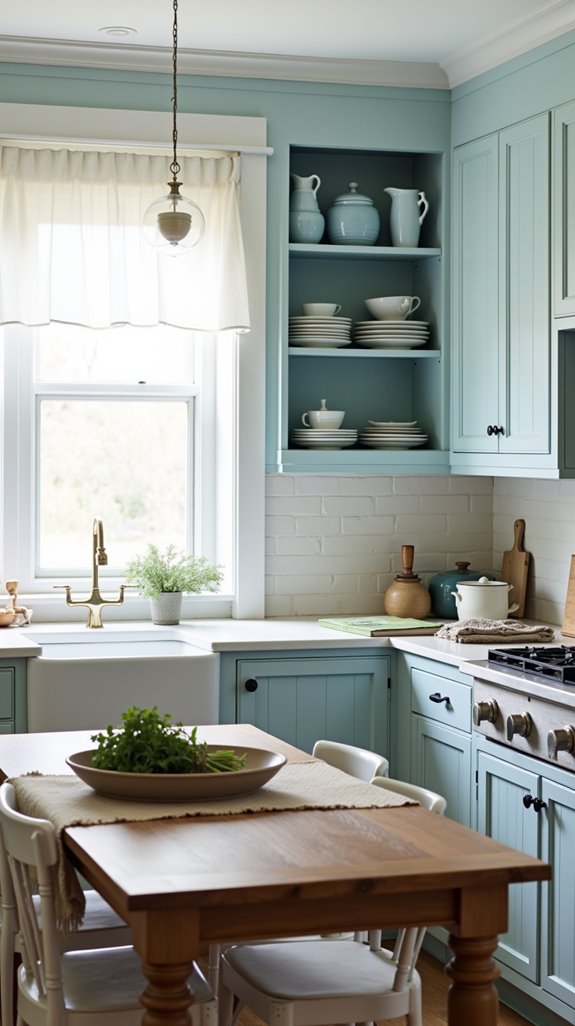 personalize your pale kitchen