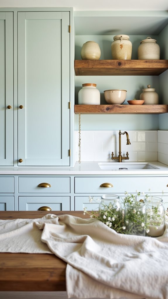 powder blue natural elegance