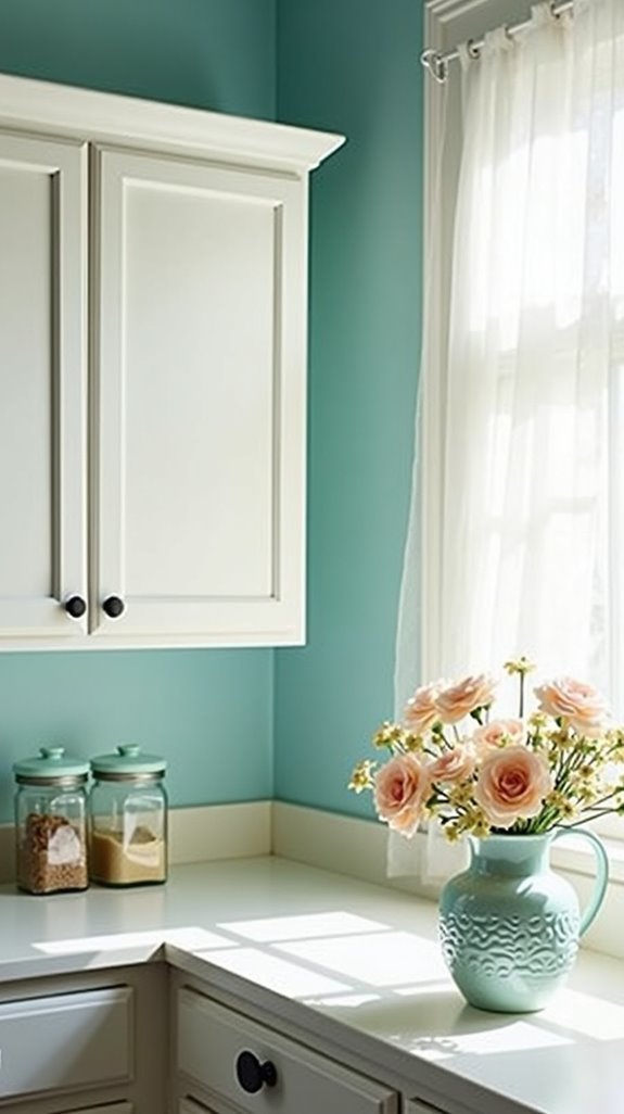 revitalizing tranquil kitchen ambiance