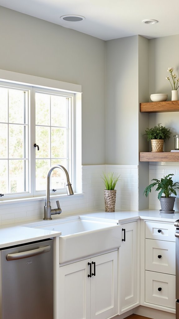 serene inviting kitchen hue