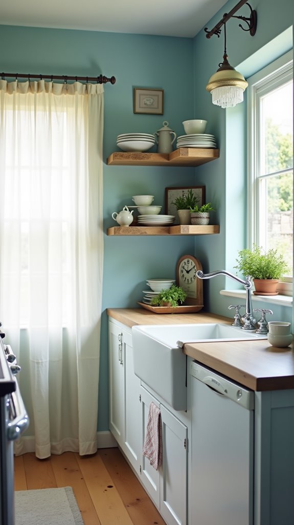 serene kitchen retreat colors