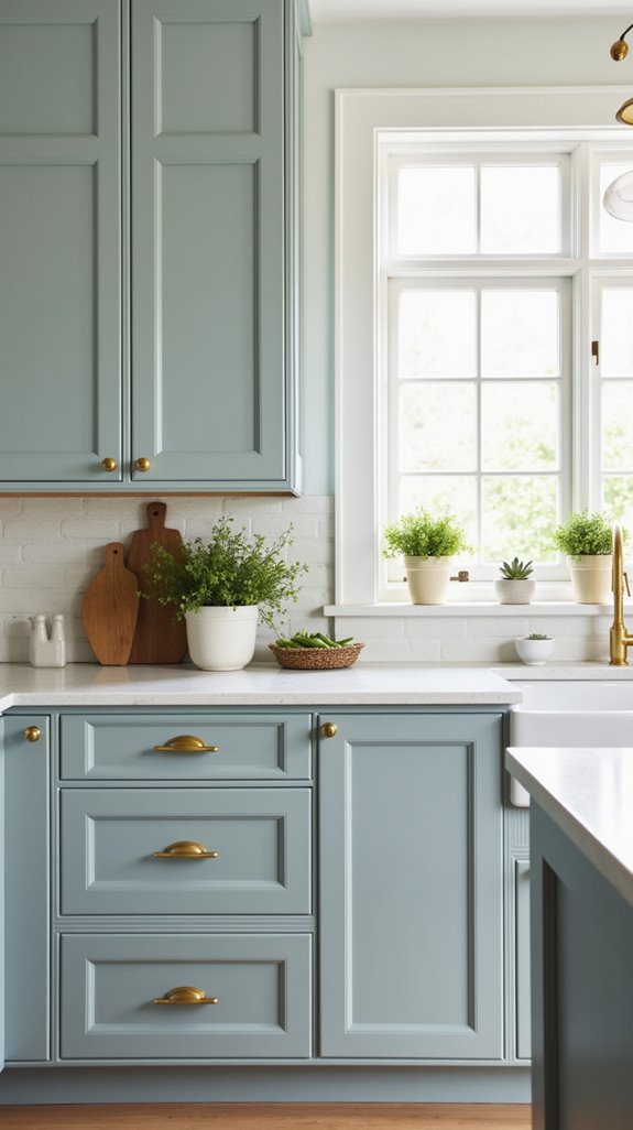 serene sophisticated kitchen design