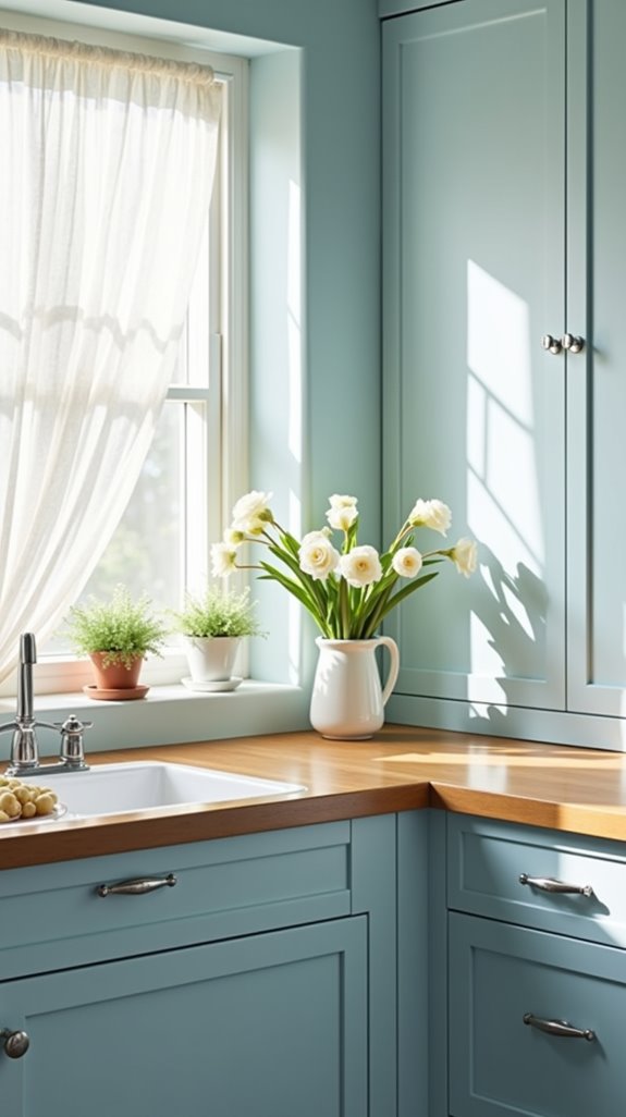 serene uplifting kitchen ambiance