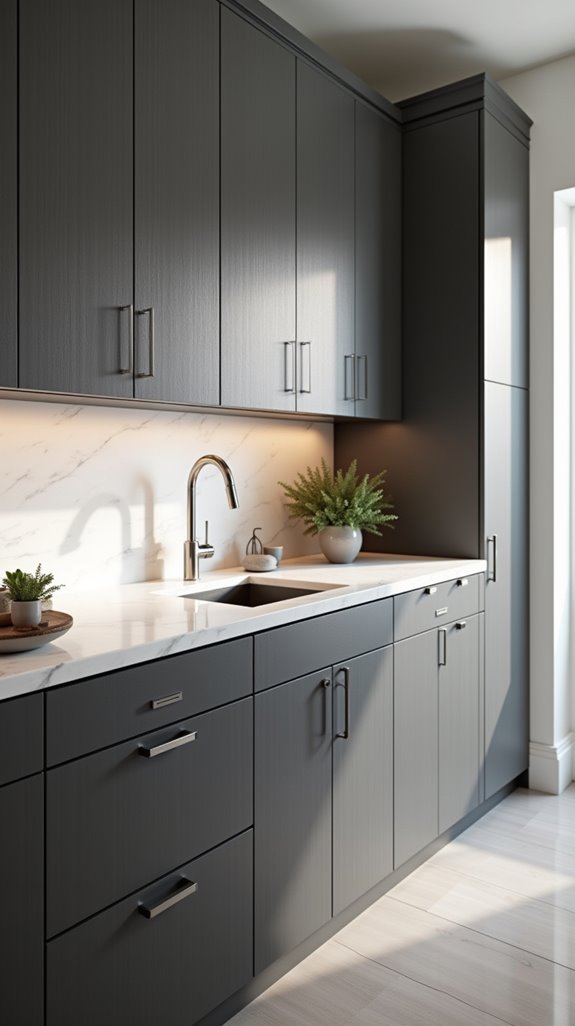 sleek modern kitchen design