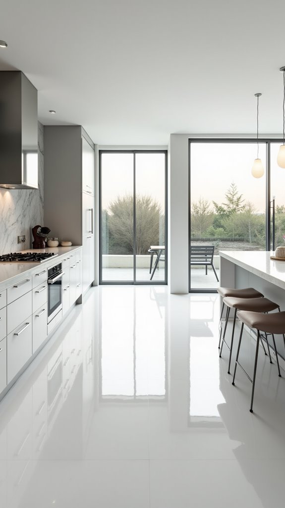 sleek sophisticated kitchen elegance