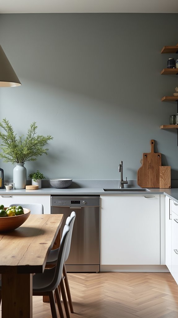 sleek versatile timeless kitchen