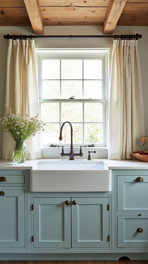 soft blue farmhouse charm