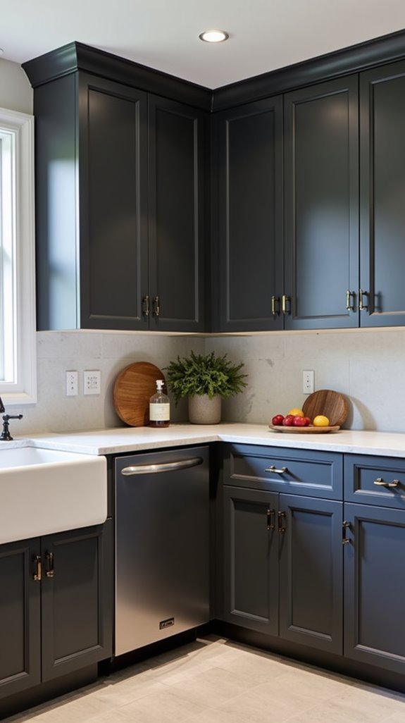 sophisticated dark gray elegance