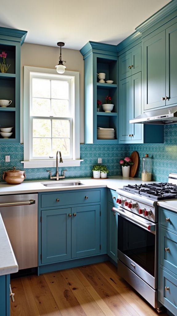 striking blue backsplash options