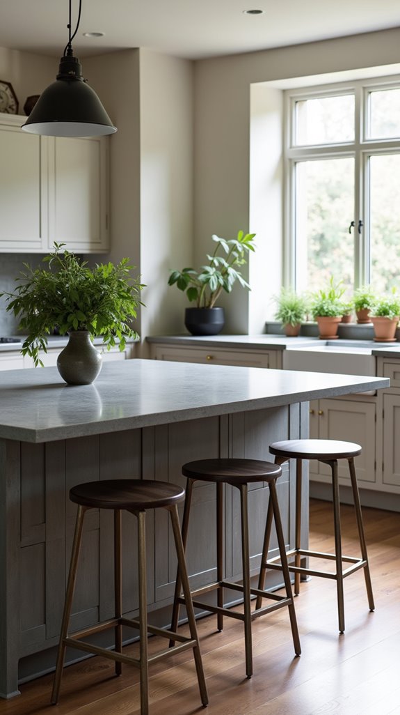 stylish low maintenance kitchen islands