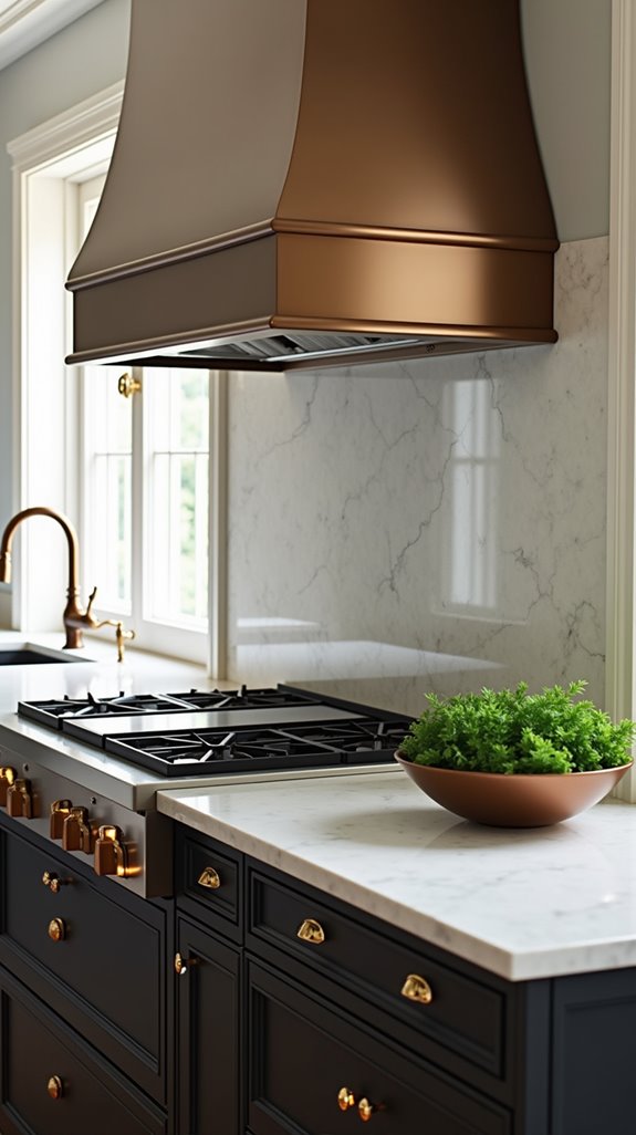 timeless bronze kitchen elegance