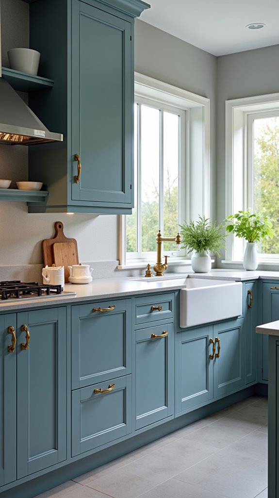 timeless kitchen color combination
