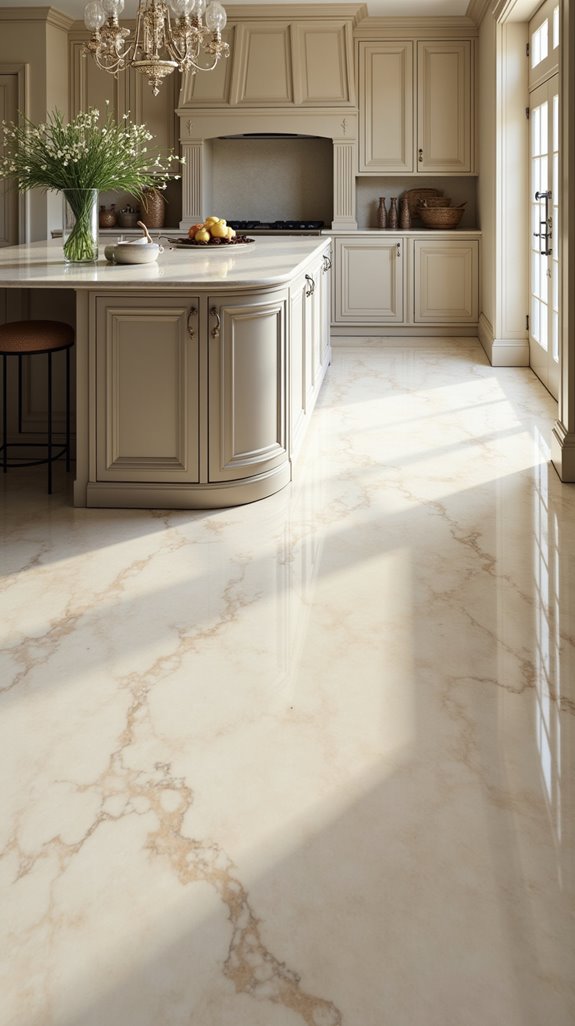 timeless marble kitchen elegance