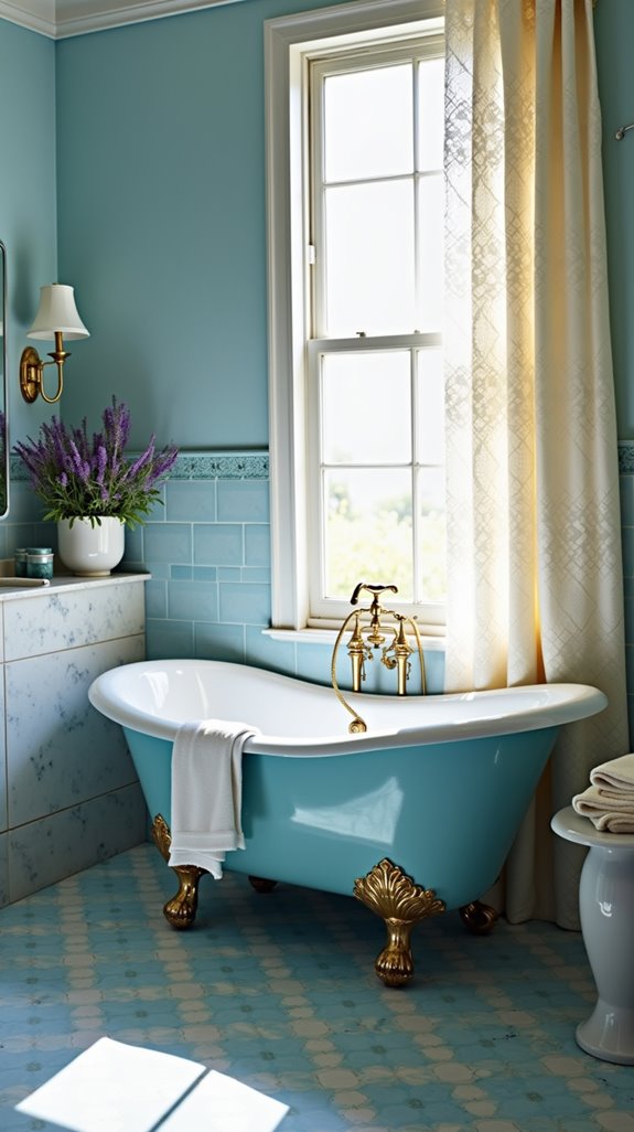 tranquil elegance in blue