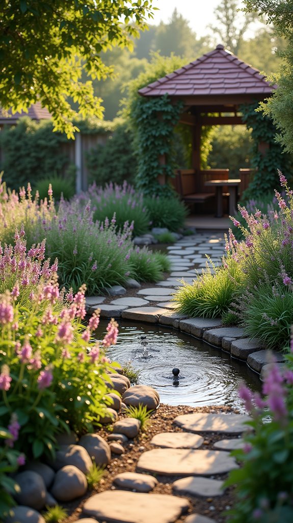 transform garden with tranquility