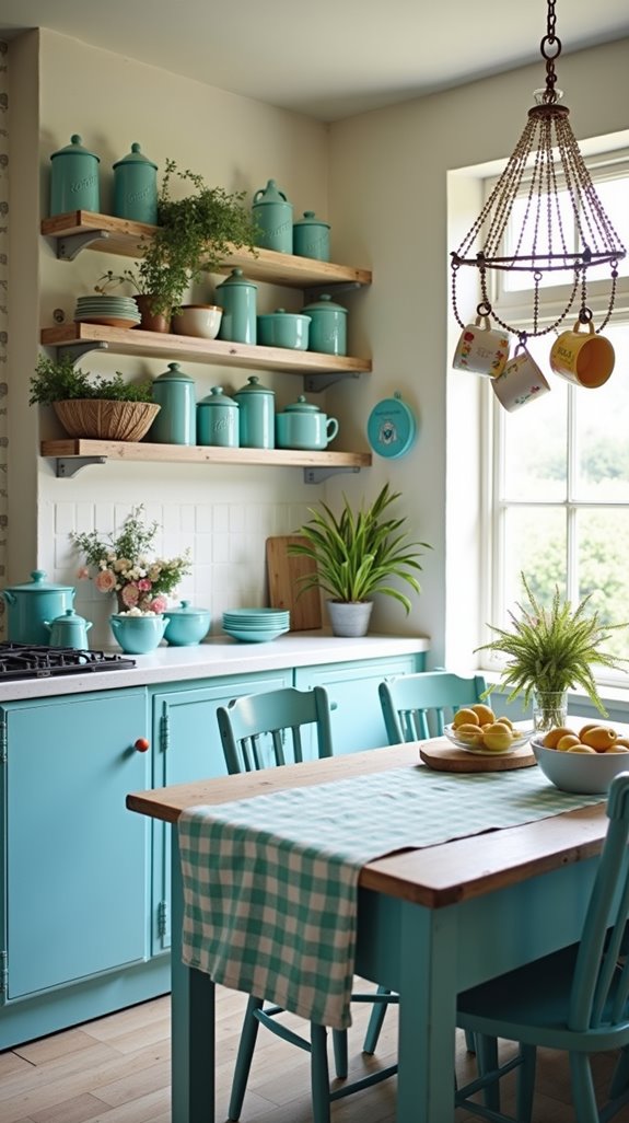 turquoise kitchen essentials delight