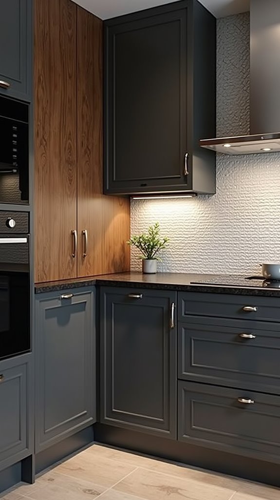 two tone kitchen cabinetry design