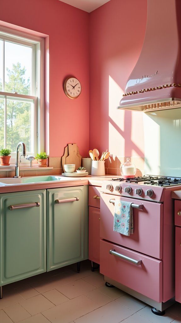 vibrant tropical kitchen charm