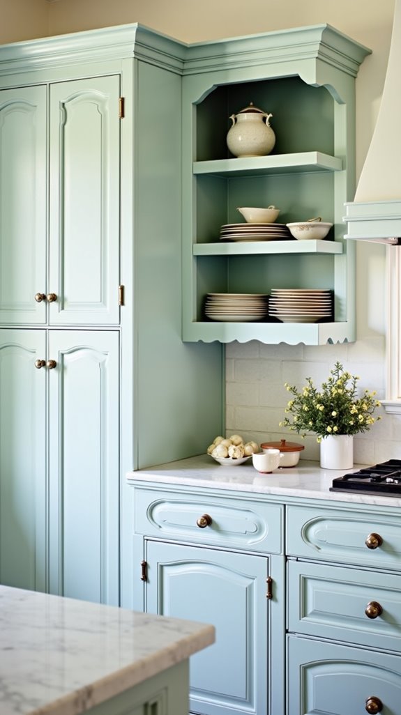 vintage charm in kitchens