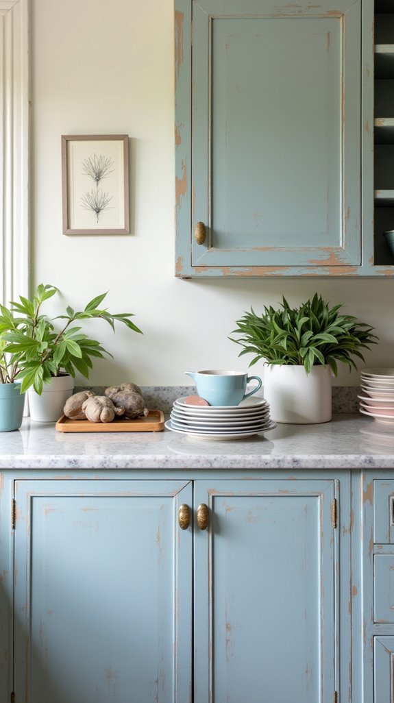 vintage kitchen with warmth