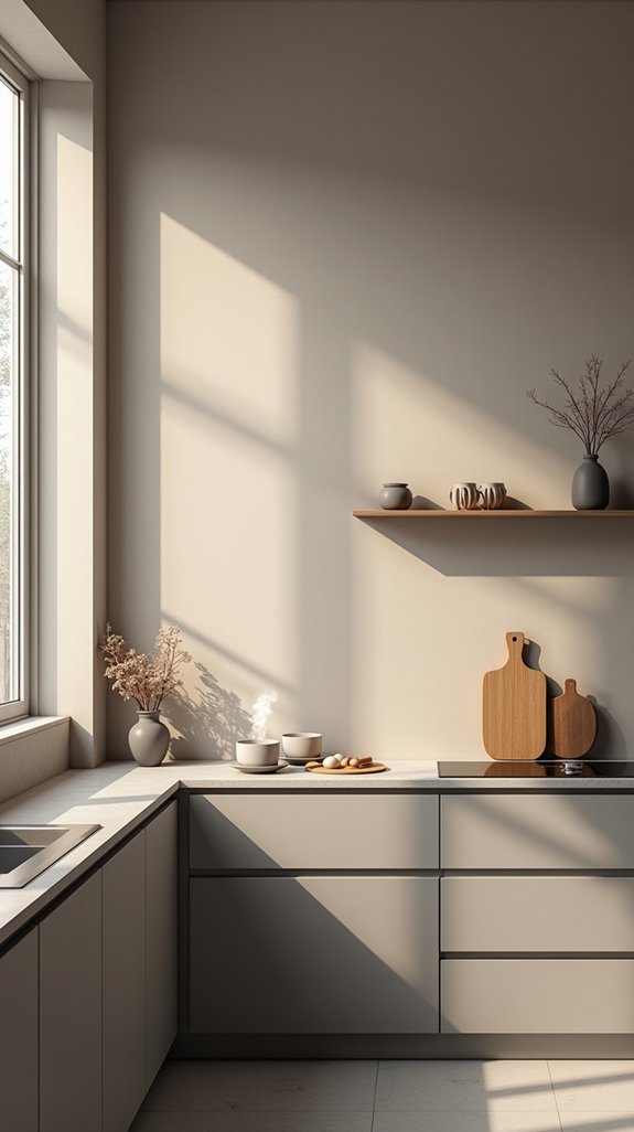 warm inviting kitchen atmosphere