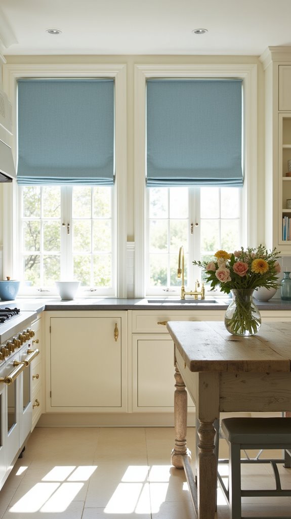 whimsical kitchen color choice