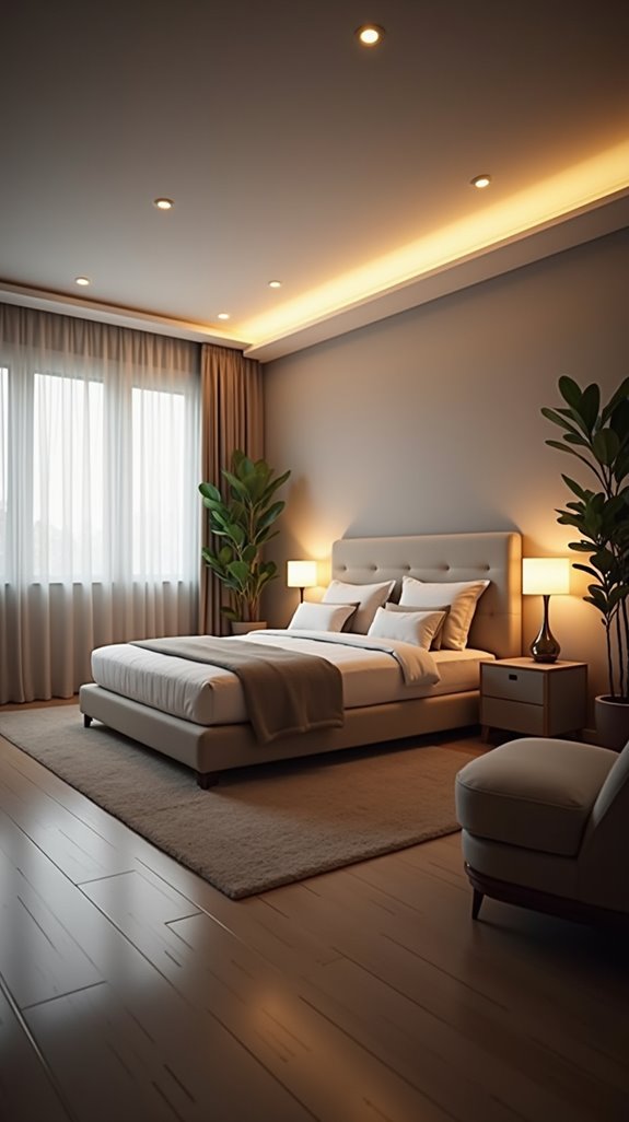 adjustable bedroom lighting options