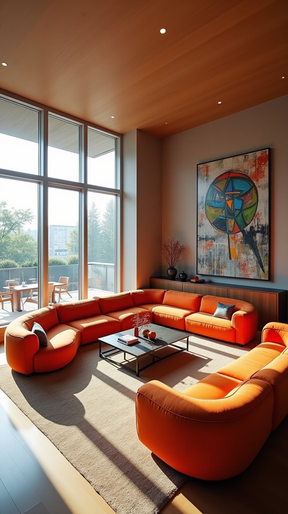 angled furniture enhances dynamics