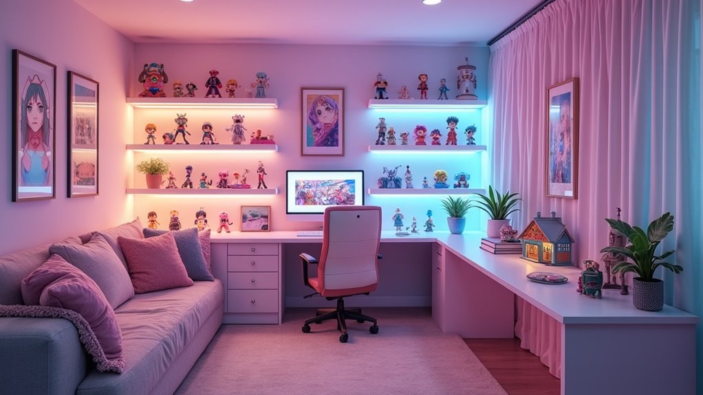 anime inspired cozy spaces