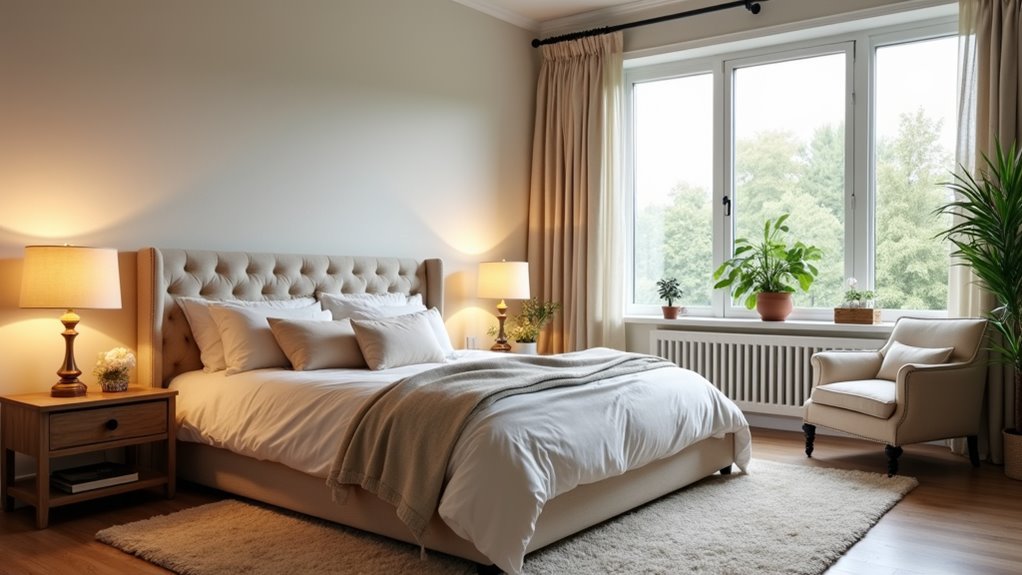 bedroom arrangement flow ideas