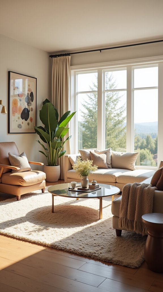 beige versatile warm inviting