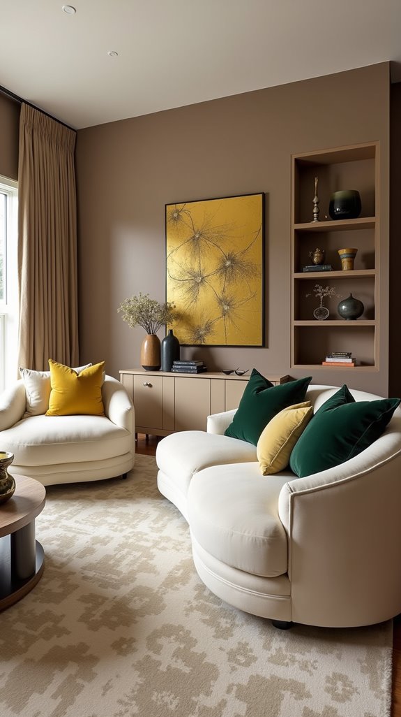 beige wall treatment ideas