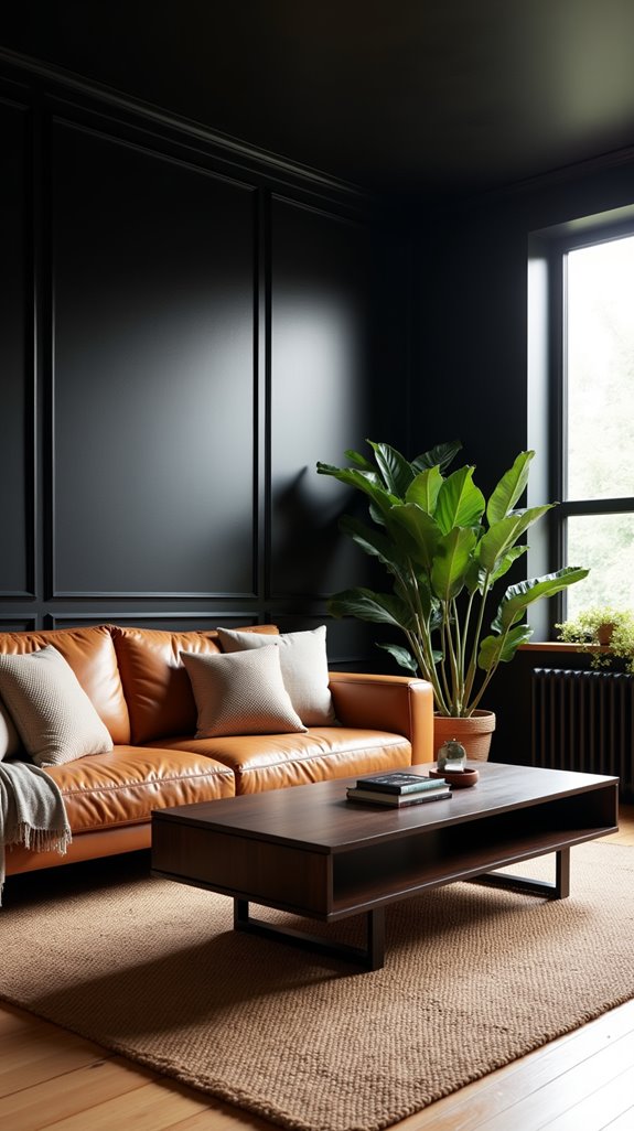 blend black and wood