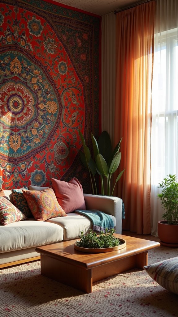 bohemian unique tapestry decor