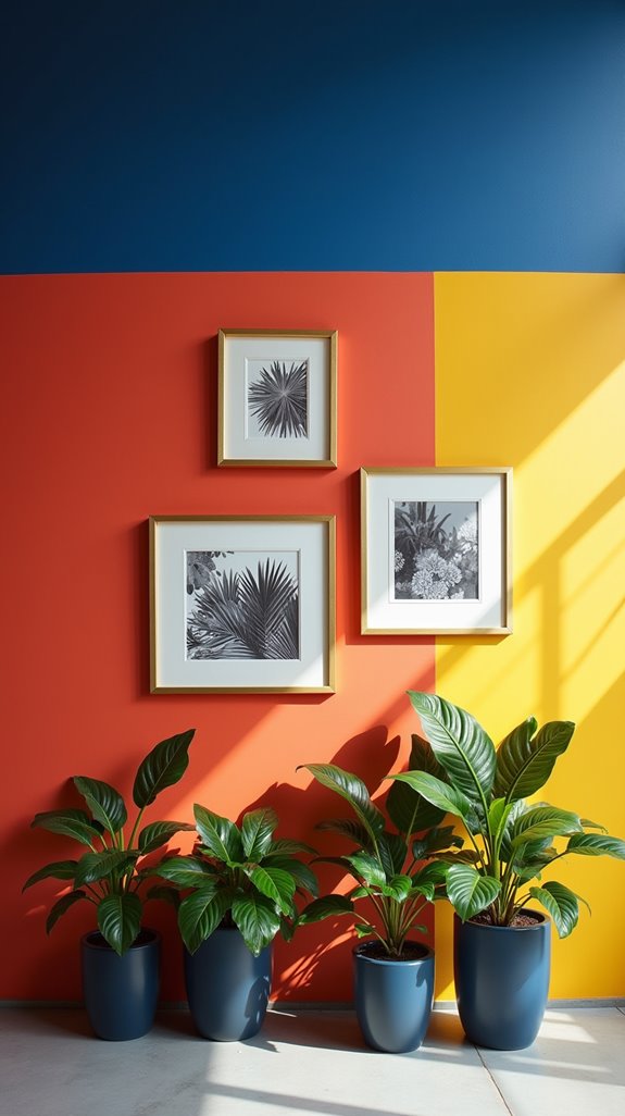 bold color blocking techniques