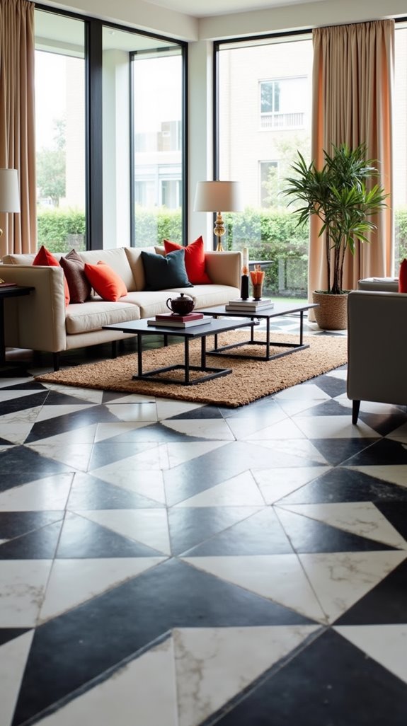 bold geometric tile patterns