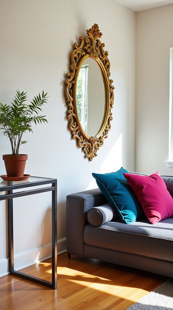 bold statement mirrors transform spaces