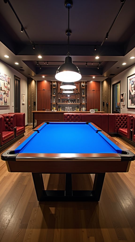 bold unique pool table designs